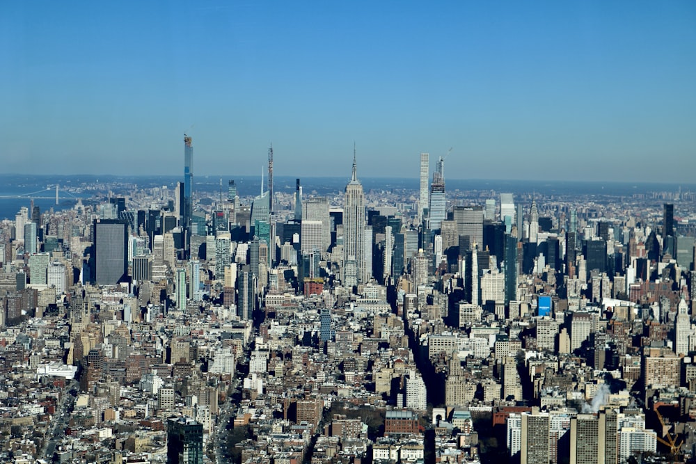 aerial view of city buildings during daytime