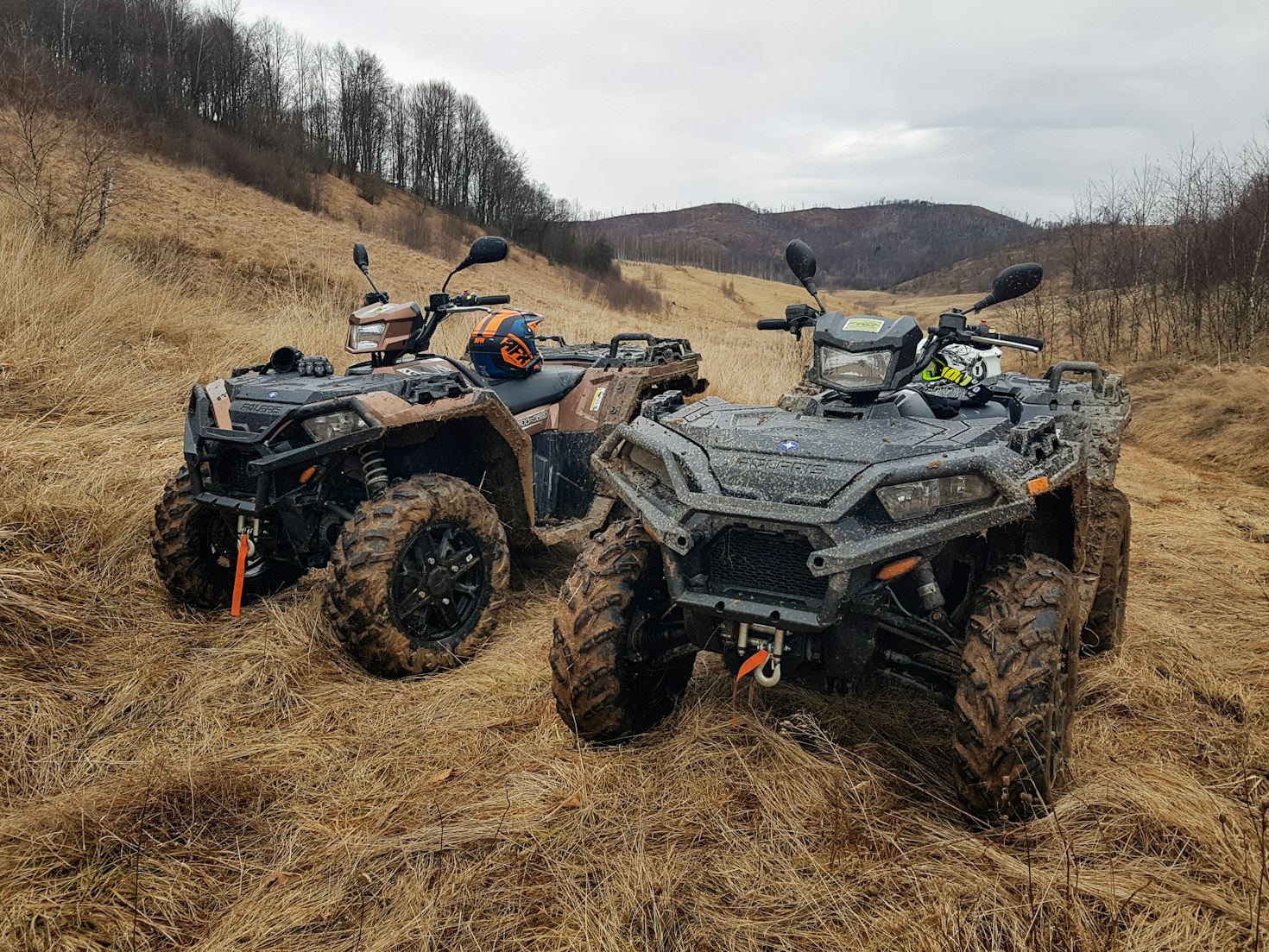 ATV repair process using a downloadable manual
