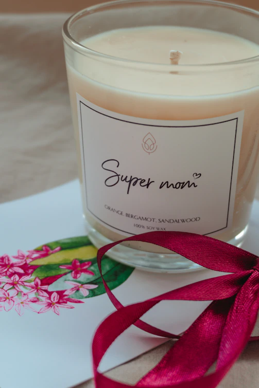 white and clear glass jar