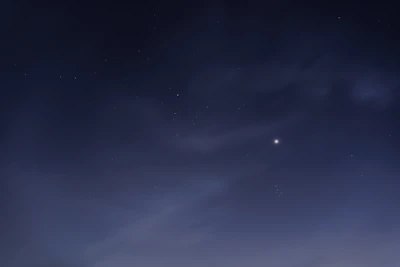 A serene night sky with star patterns hinting at navigation and long-term vision across borders.