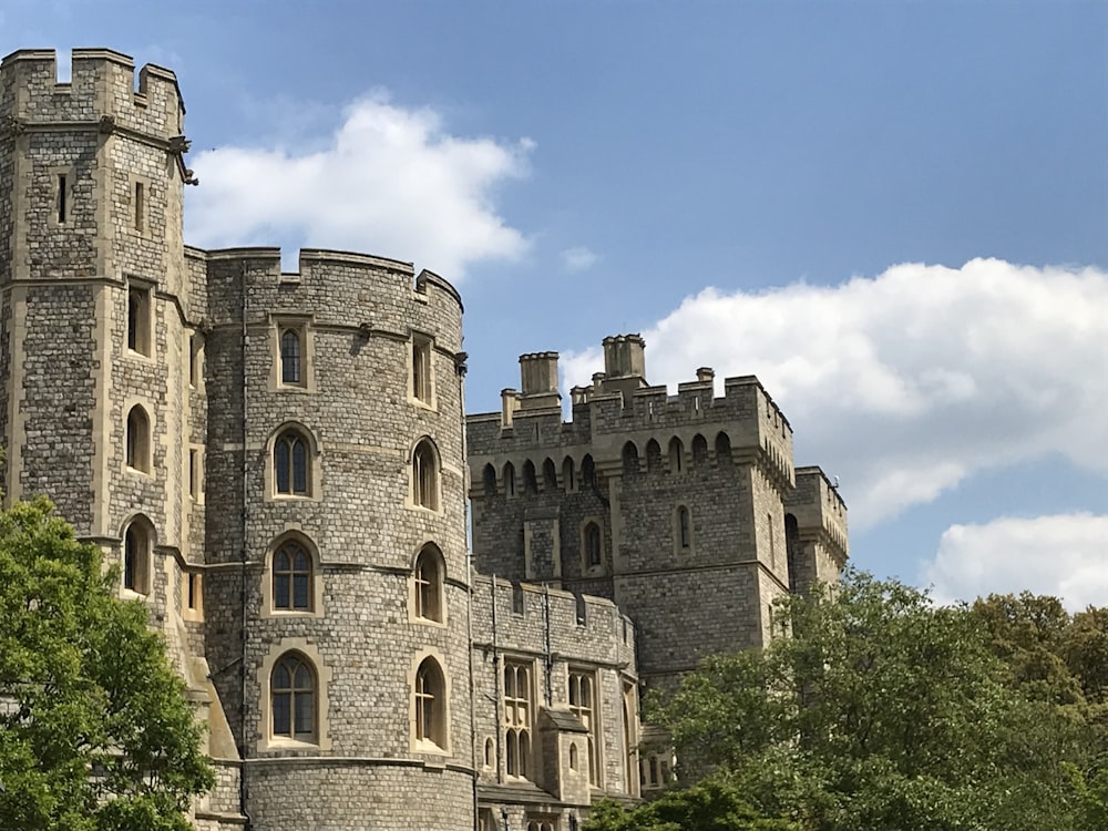 brown concrete castle under blue sky during daytime