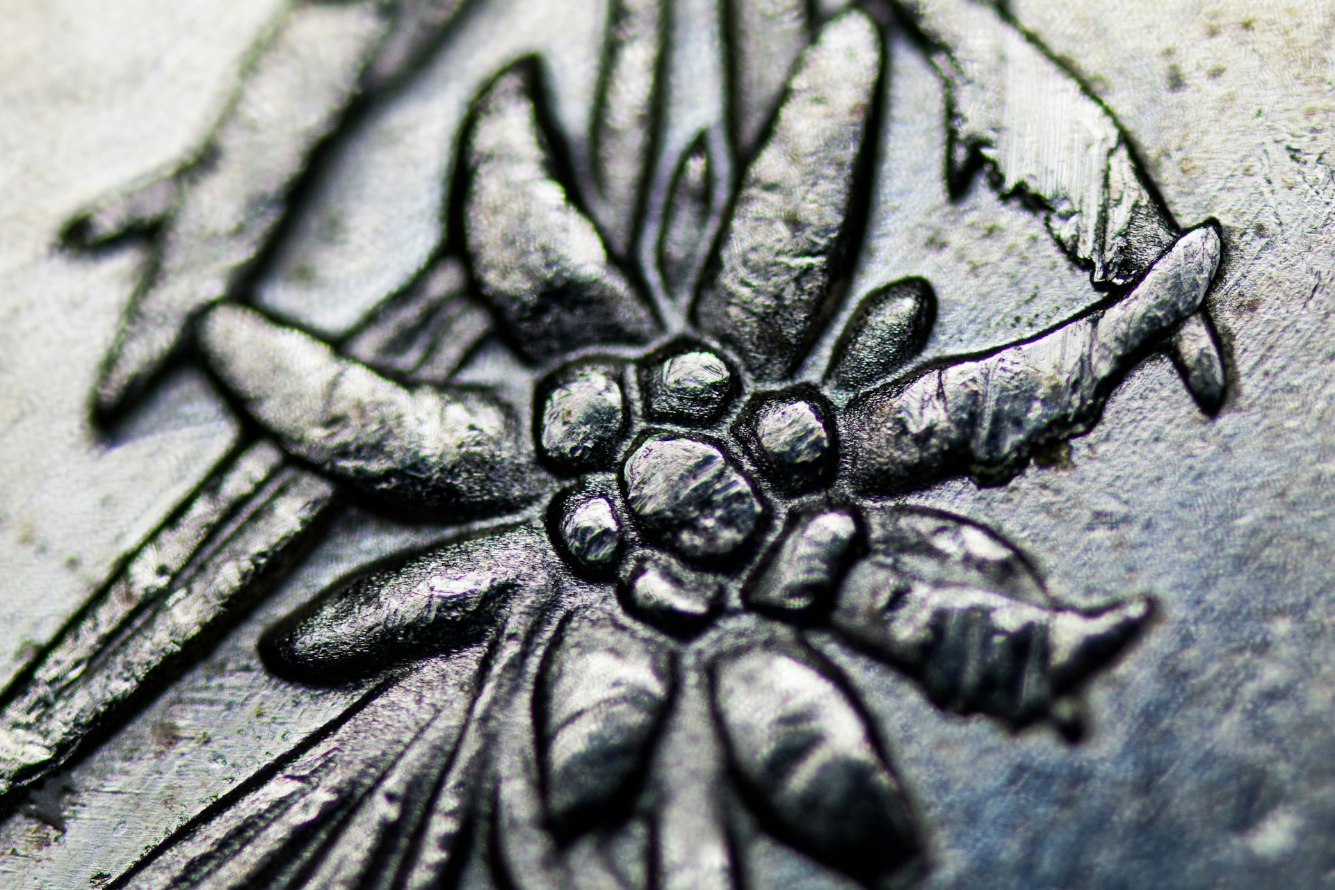 A close-up of a finished art piece created during a workshop, showcasing intricate details and textures.