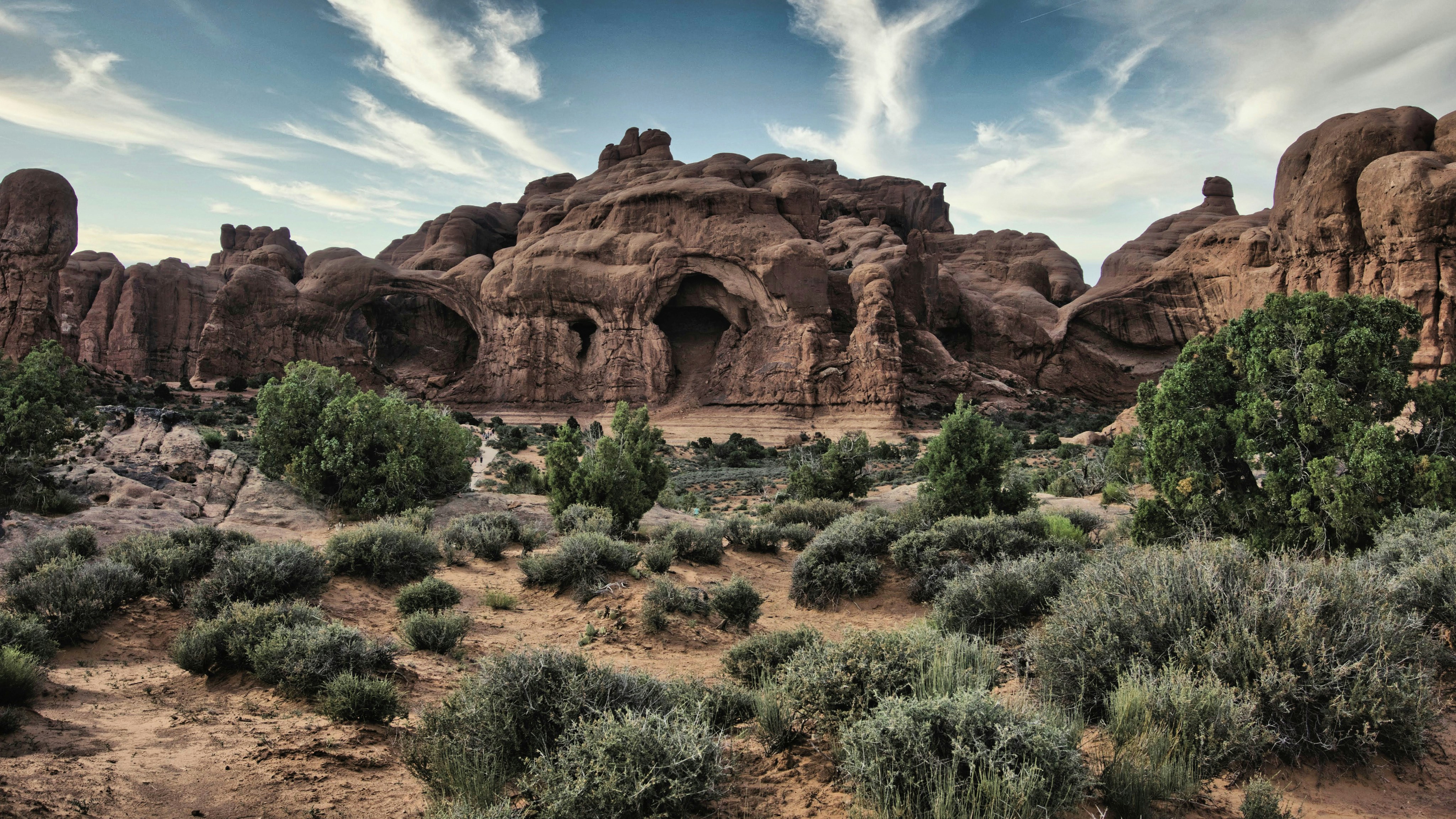 brown rock formation under blue sky during daytime