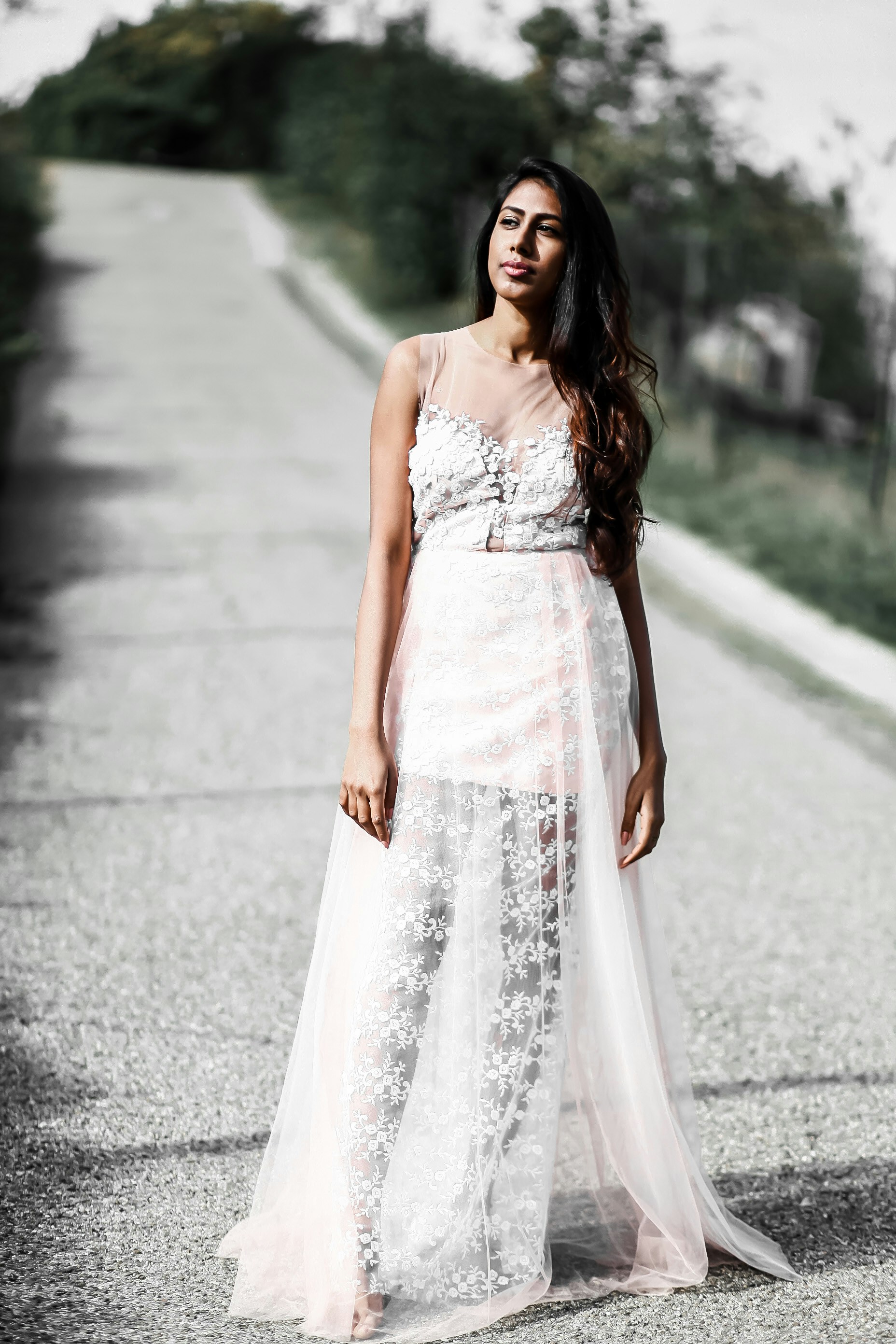 Women Striped Floral Sleeveless Dress