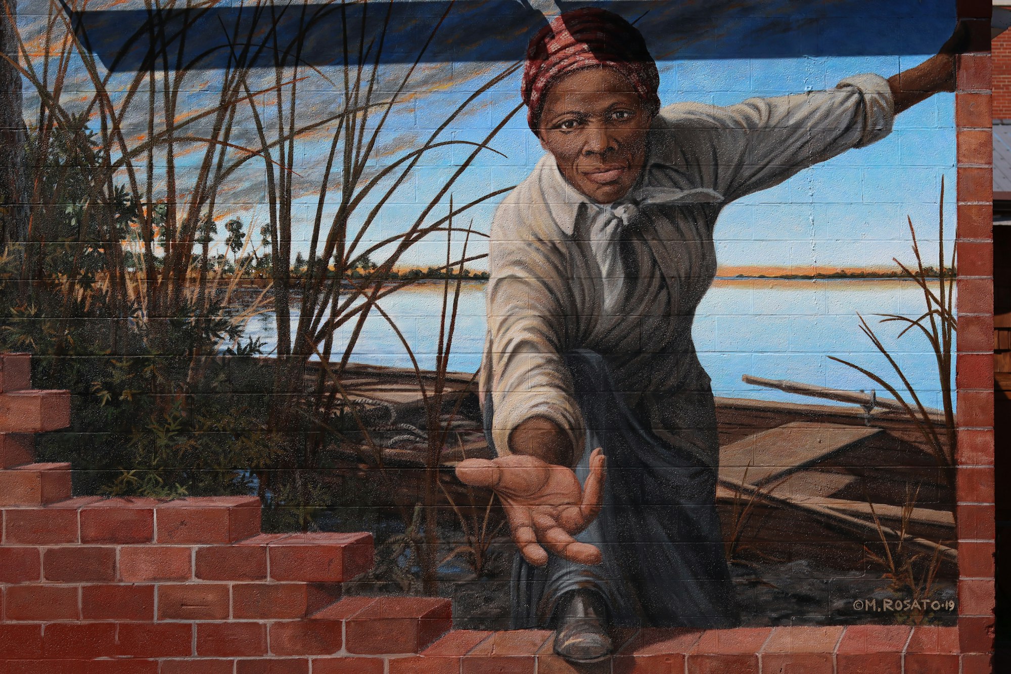 Harriett Tubman mural 