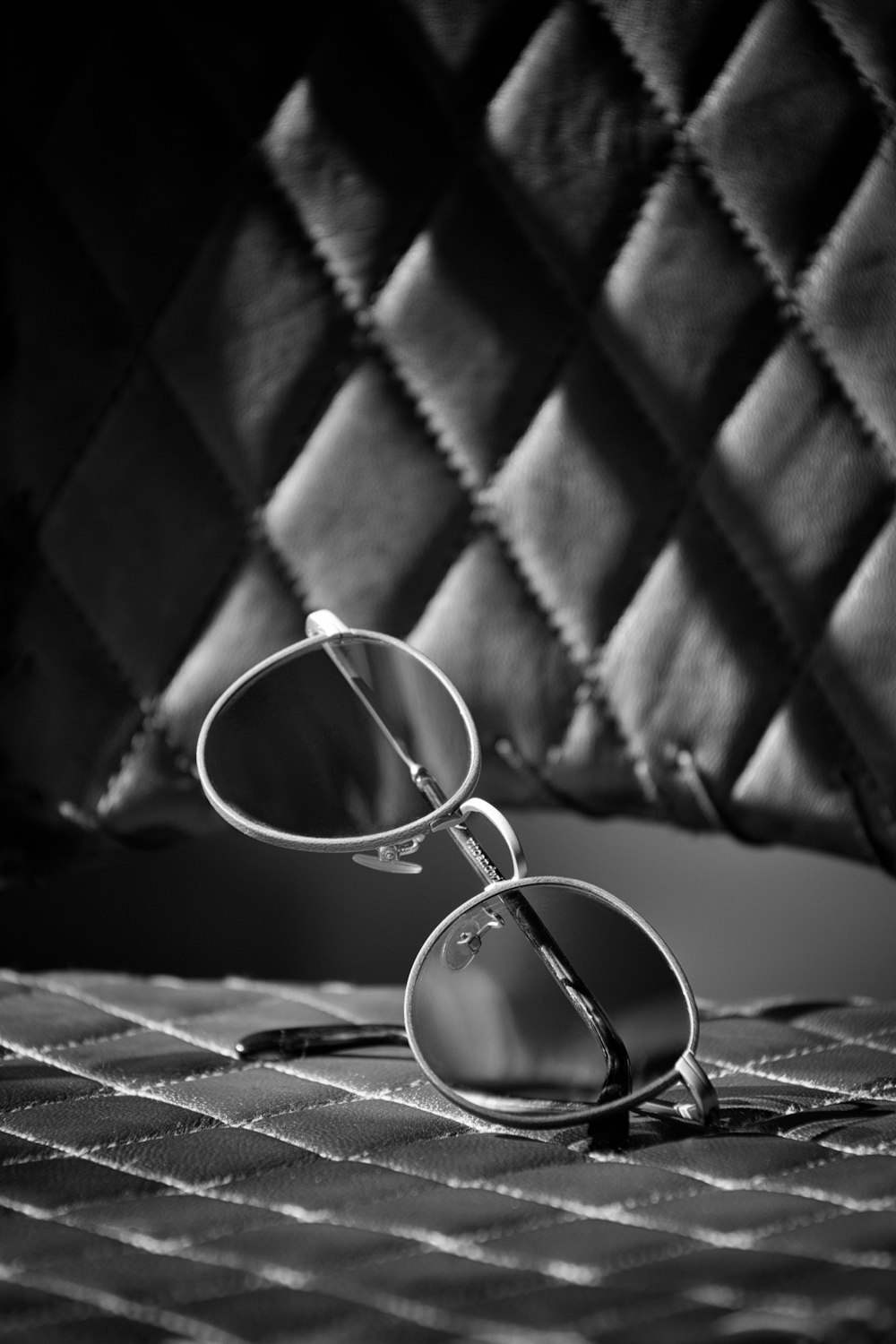 silver framed aviator style sunglasses