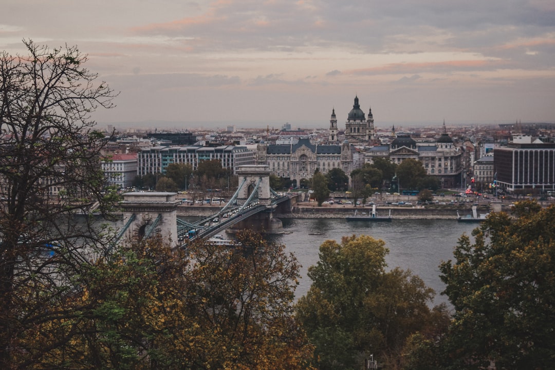 Landmark photo spot Széchenyi Chain Bridge Hungary