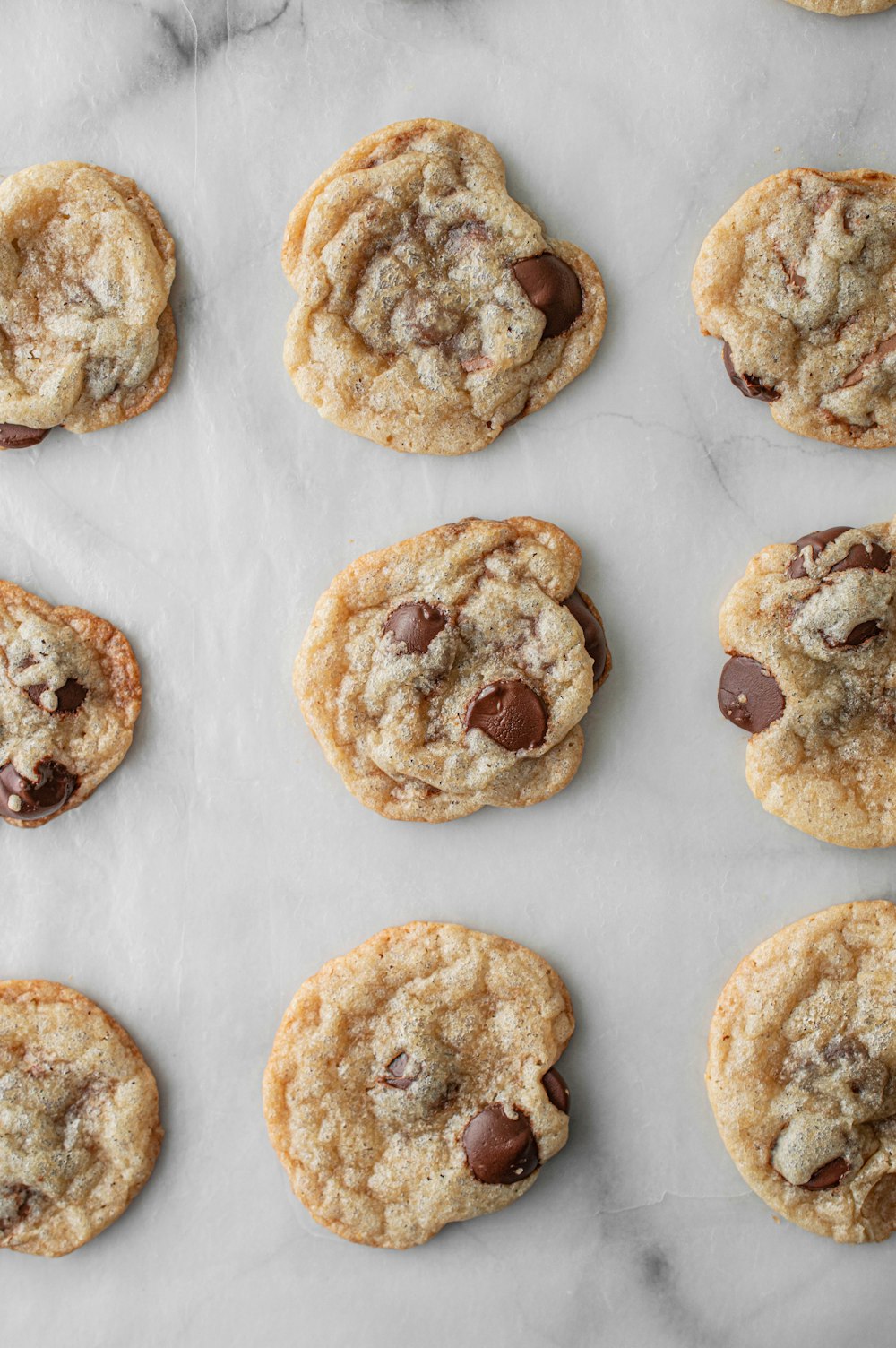 brown cookies on white textile