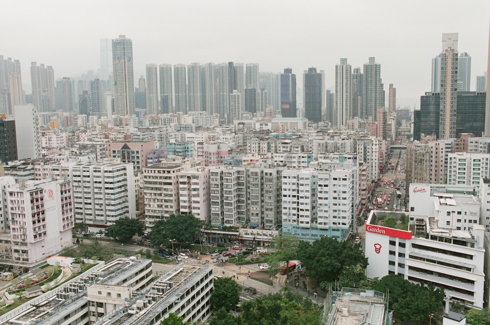 high rise buildings during daytime