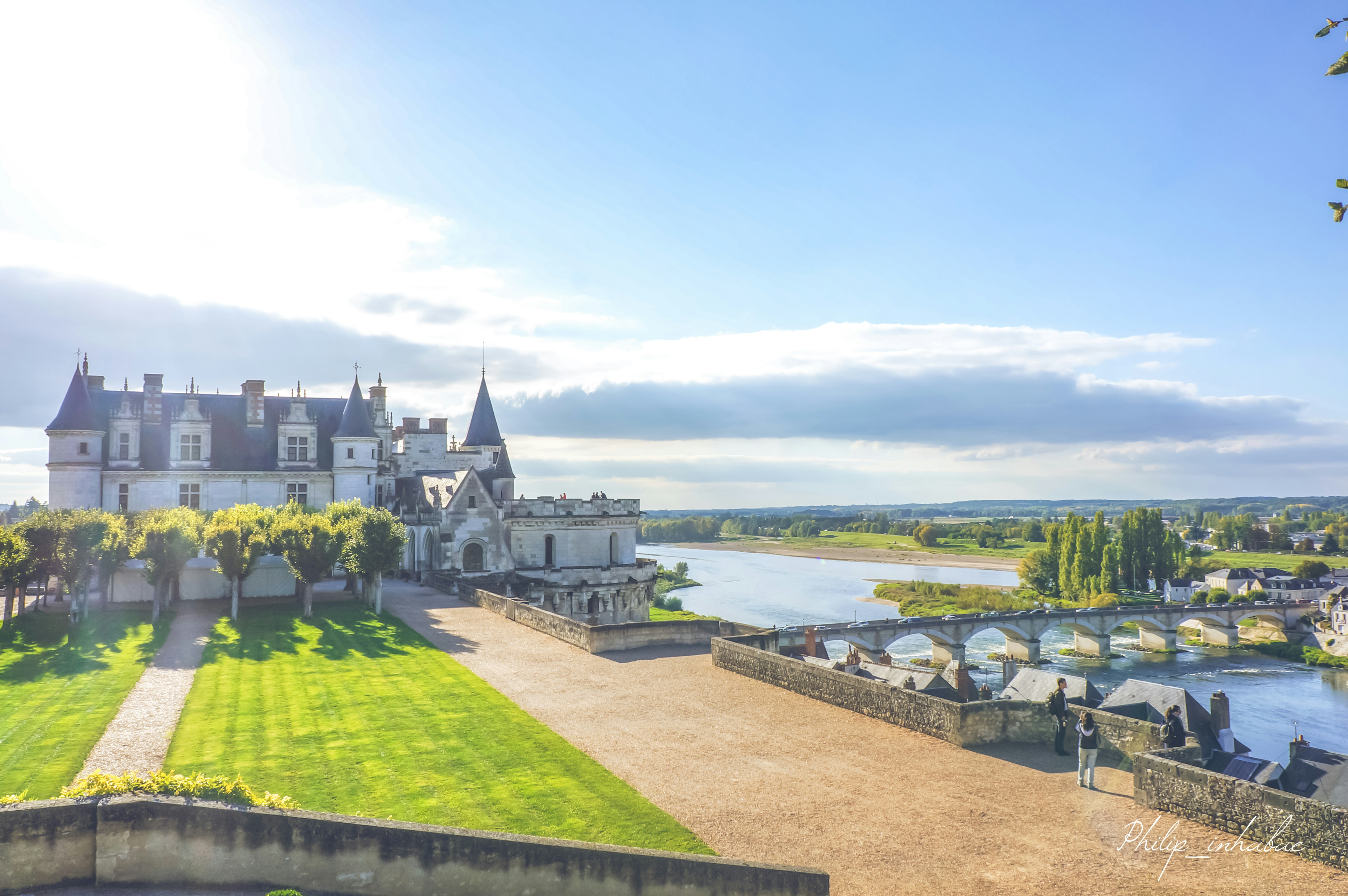 Amboise et son château (France)