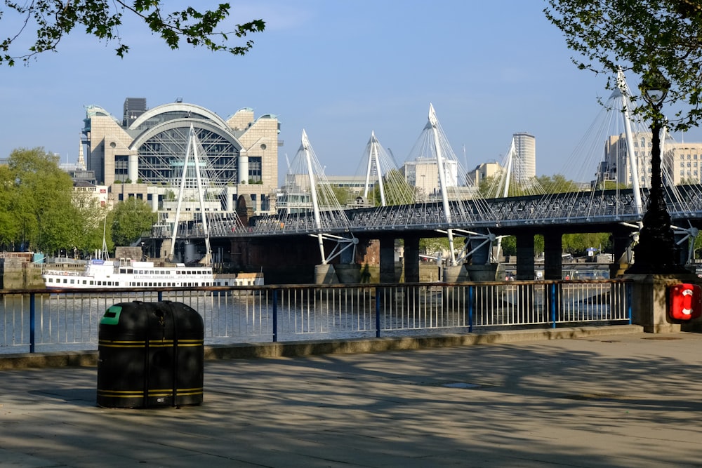 white bridge over river during daytime