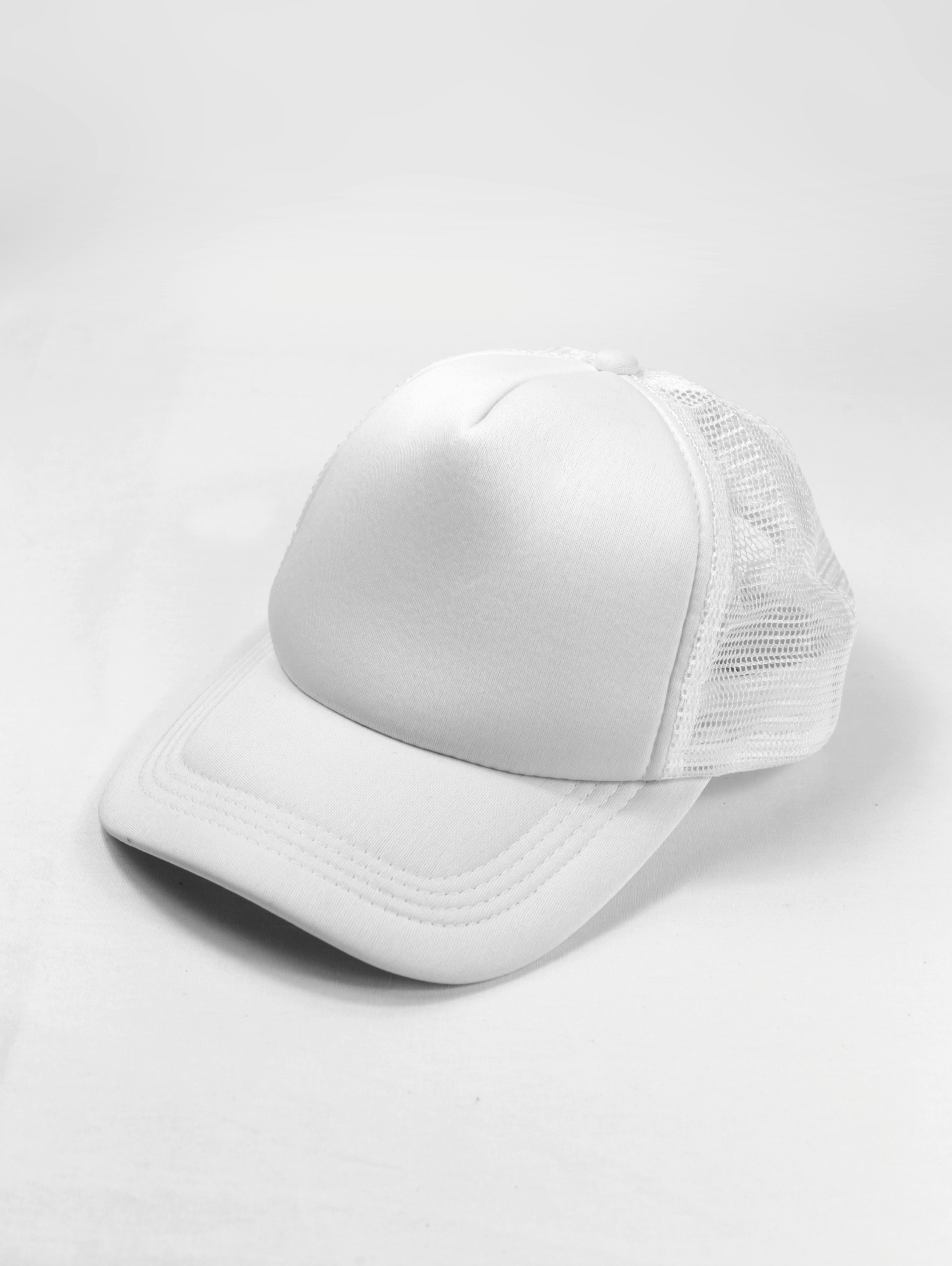 A white cap hat mockup
