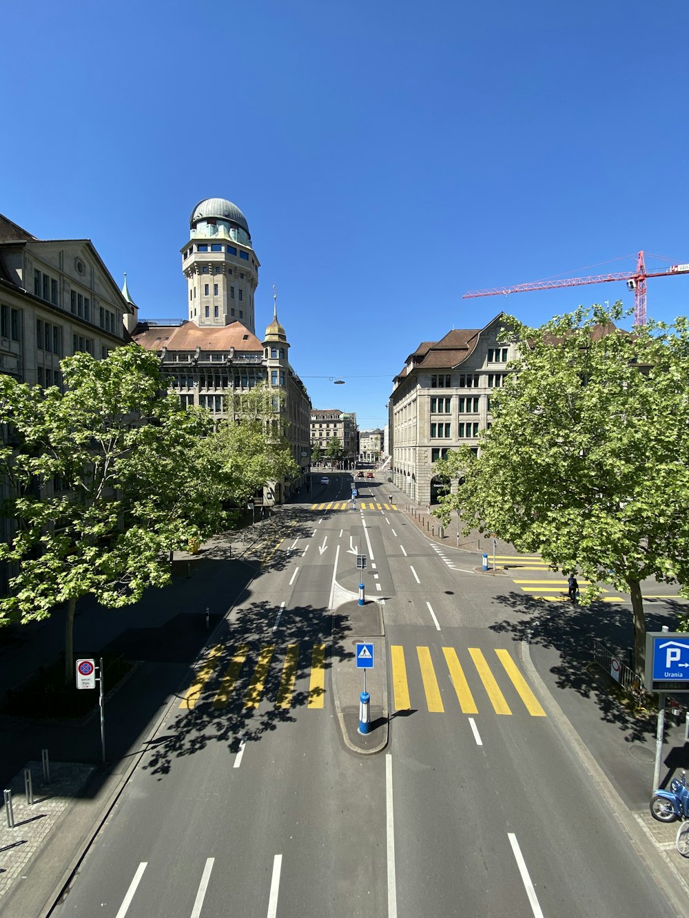 cars on road near buildings during daytime