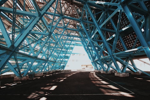 gray metal bridge during daytime