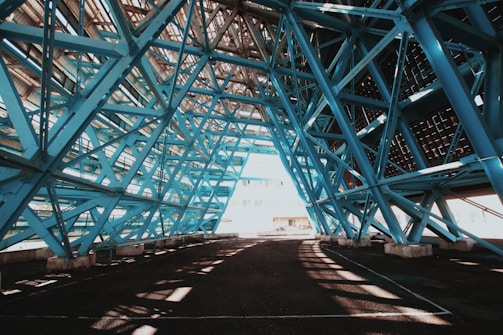 gray metal bridge during daytime