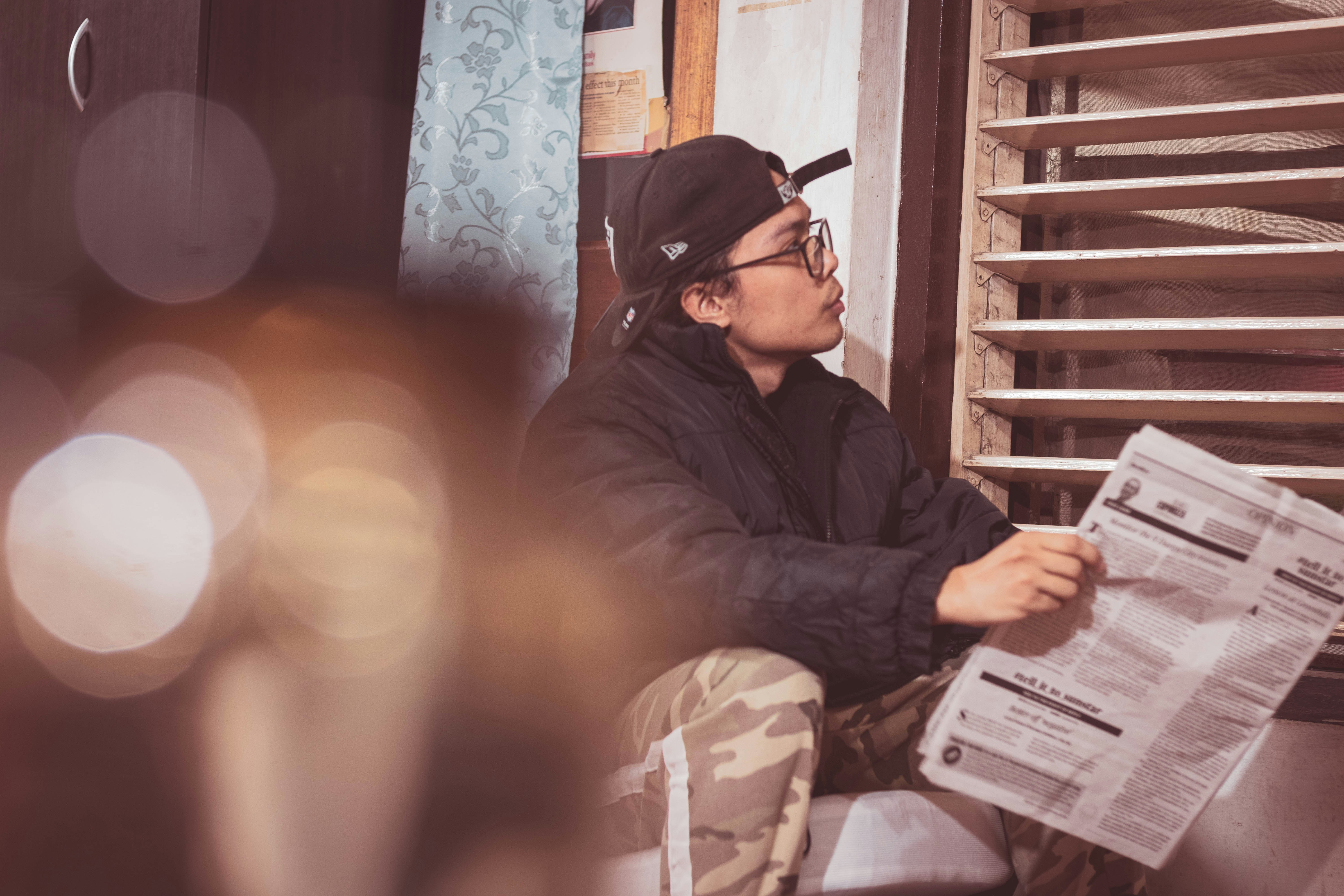 Writer brainstorming ideas for a Korean drama script