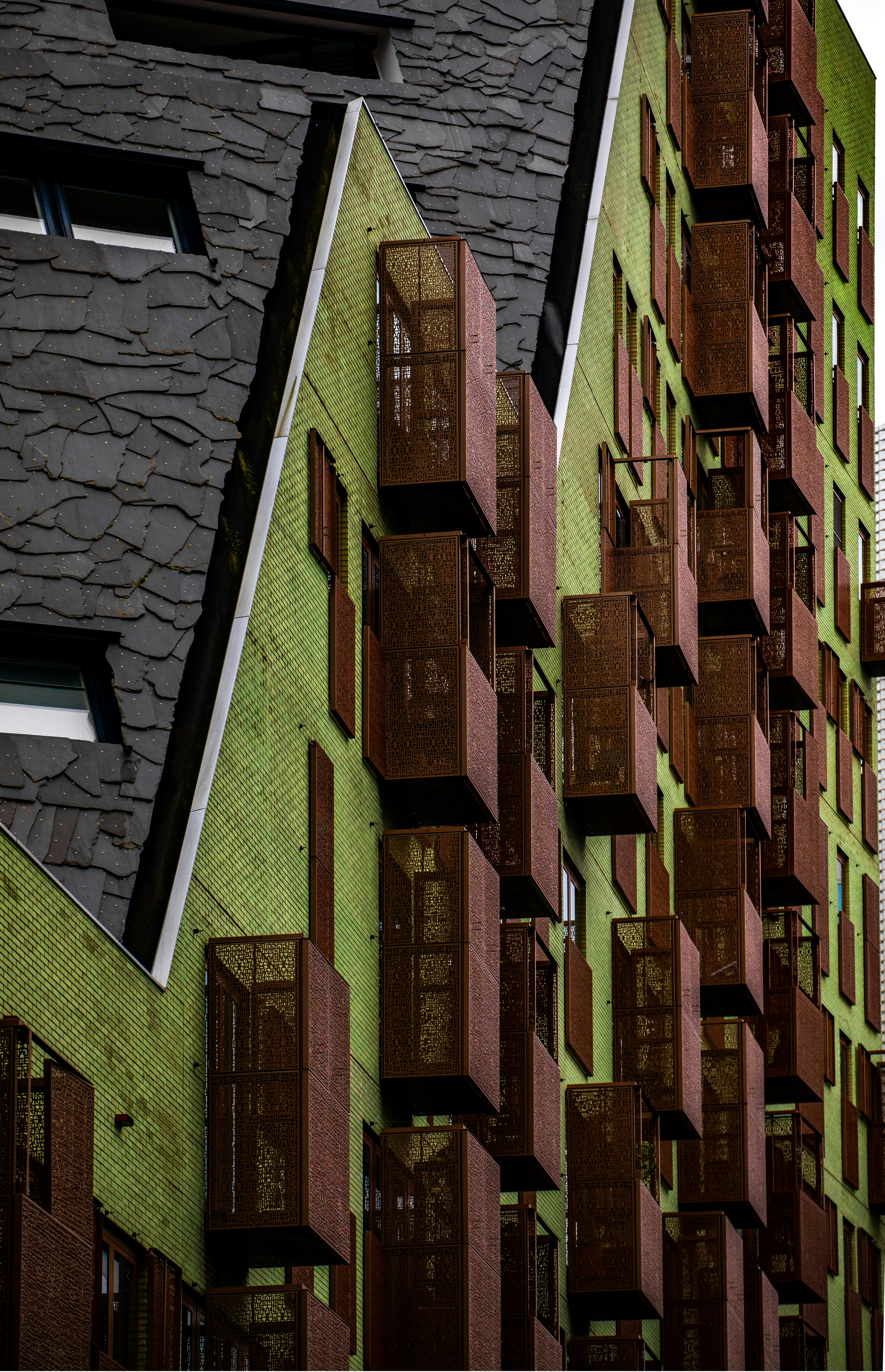 brown brick building during daytime