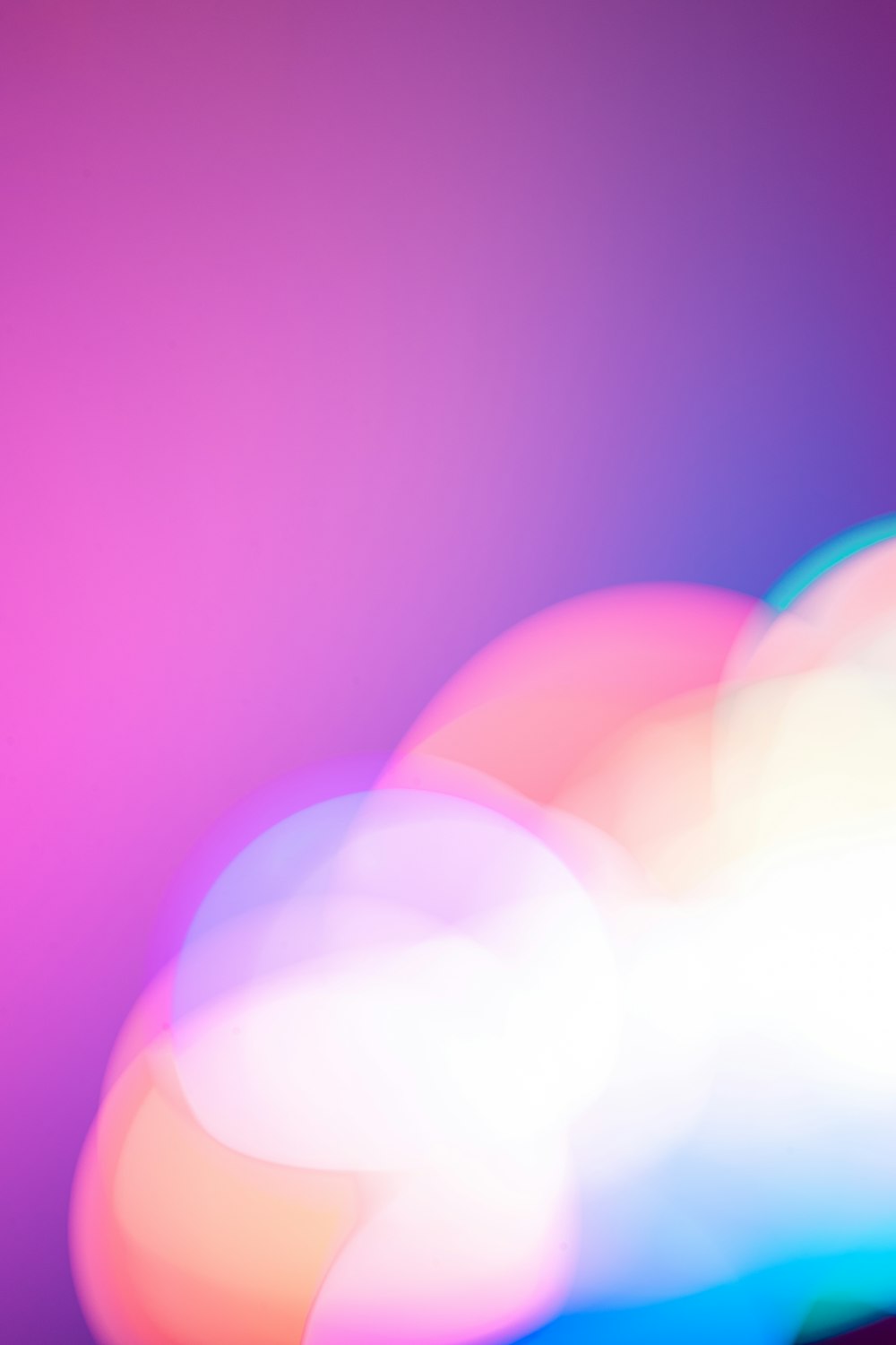 pink and purple light illustration