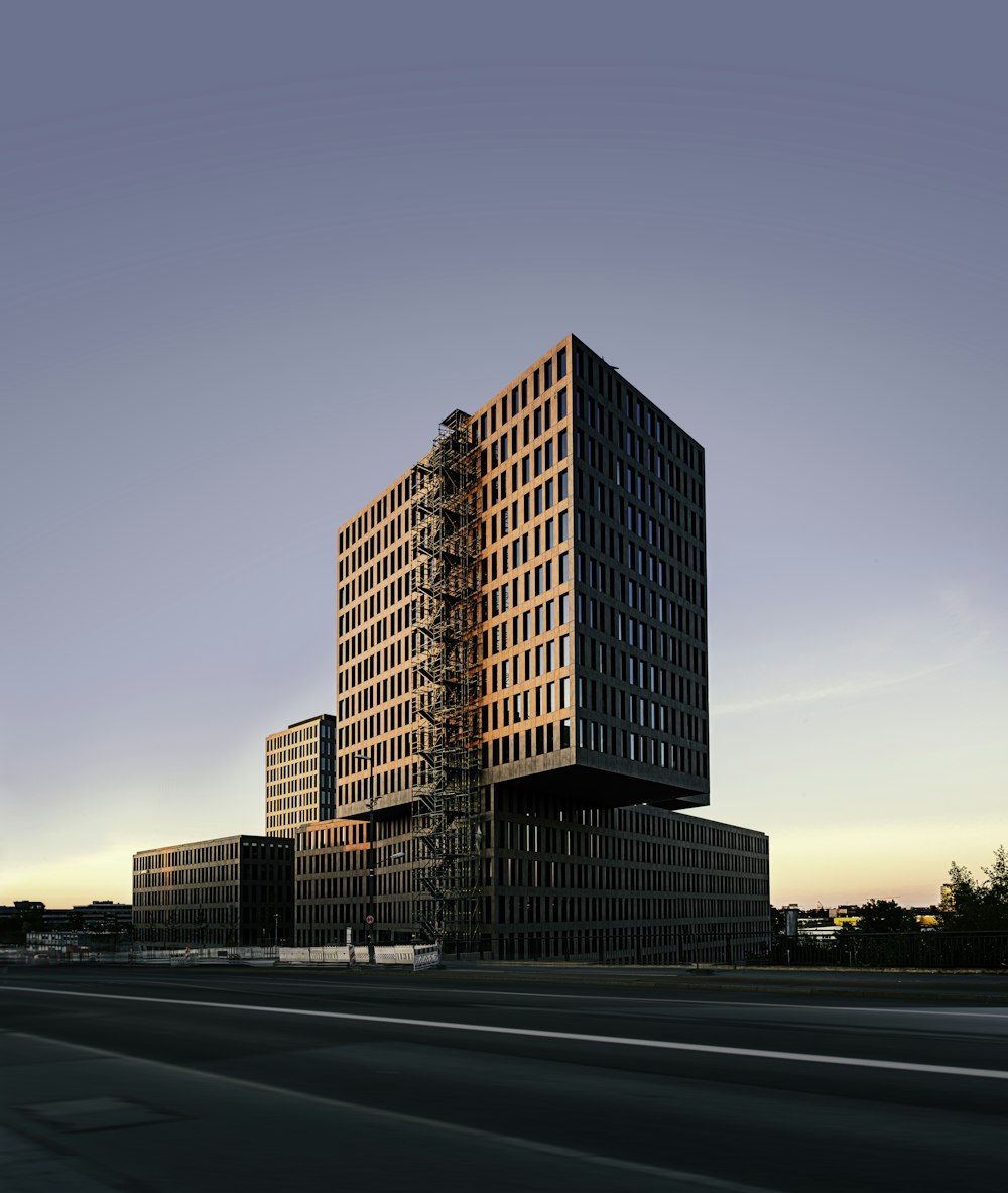 black and white concrete building during daytime