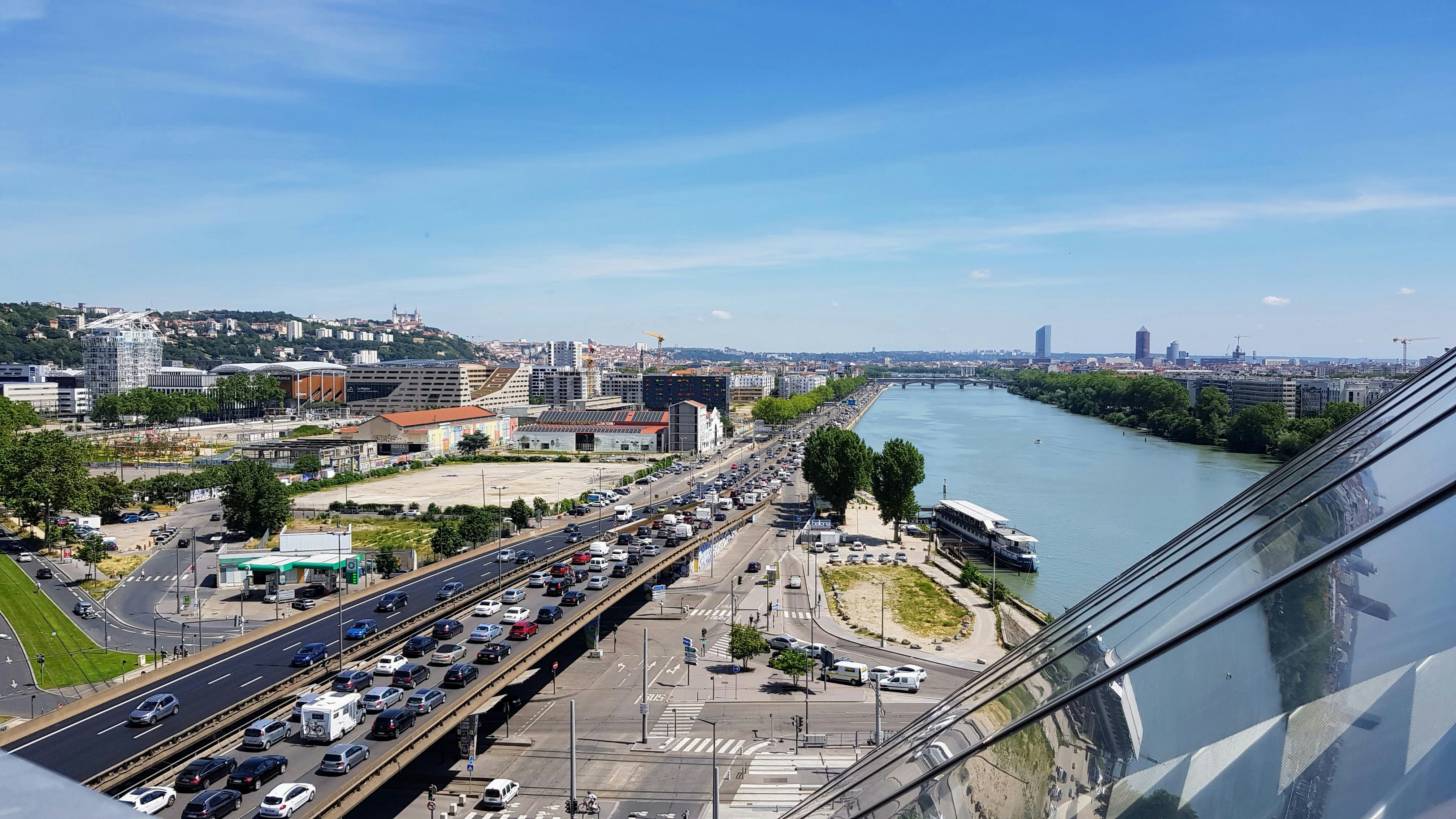 View from Musée des Confluences