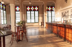 brown wooden chairs on brown wooden parquet floor
