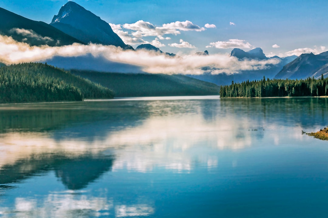 Glacial lake photo spot Jasper National Park Of Canada Mount Edith Cavell