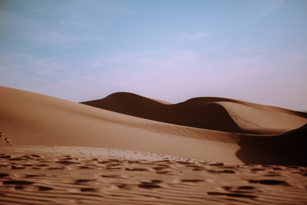 desert under blue sky during daytime