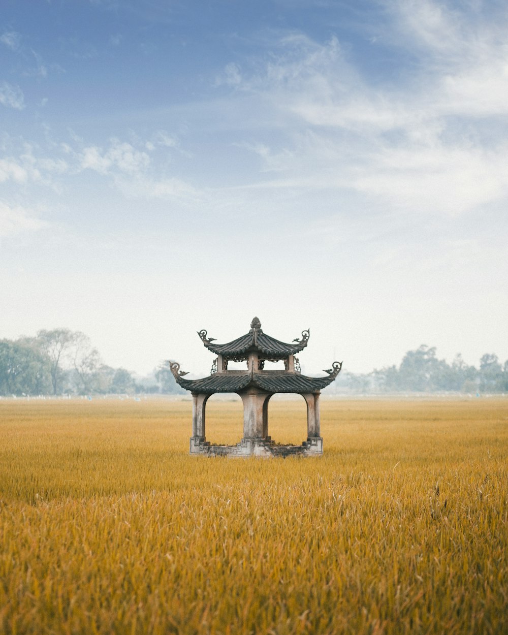 black wooden cross on brown grass field under white clouds during daytime