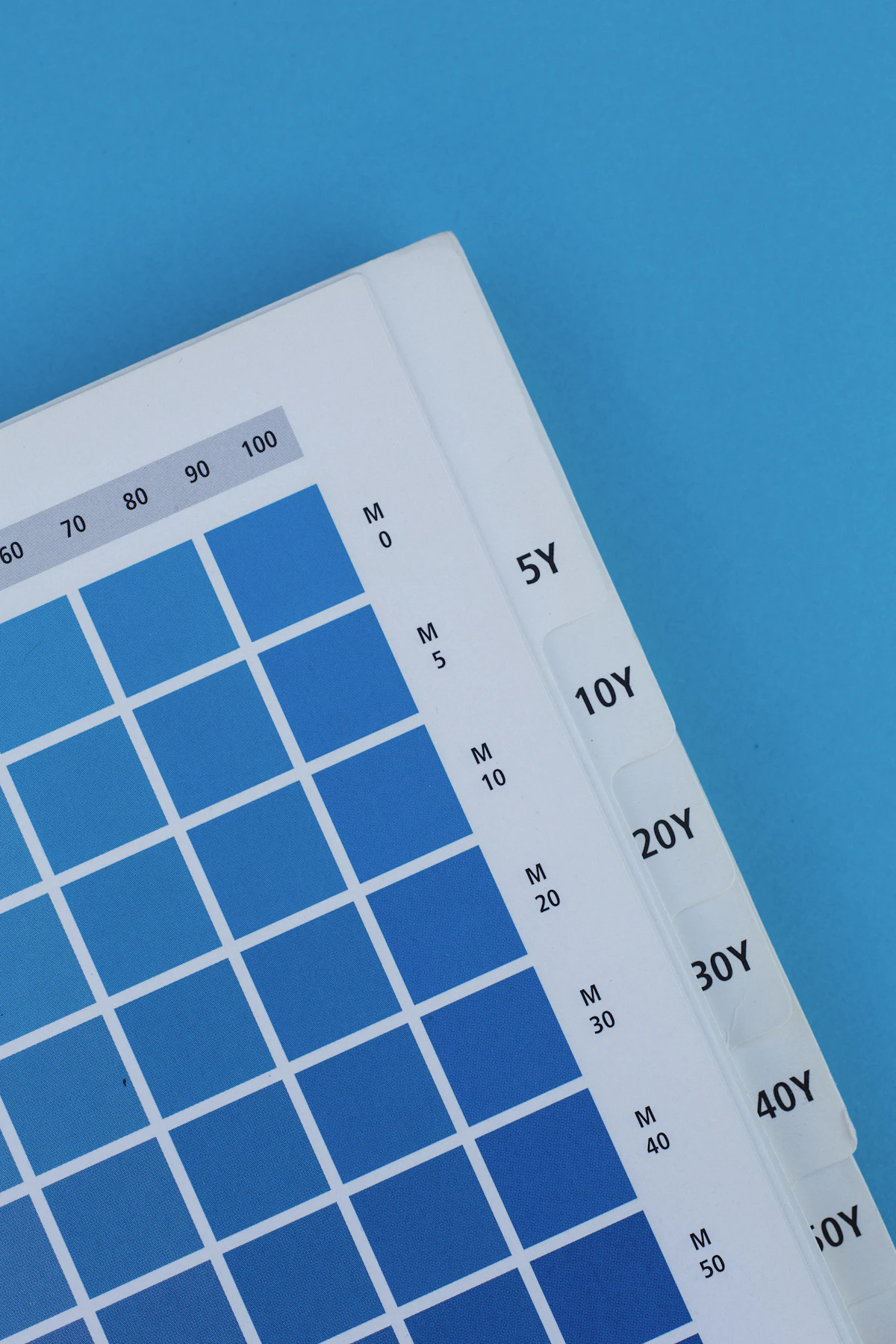 Muestras de paleta de colores mostrando la psicología del color en diseño