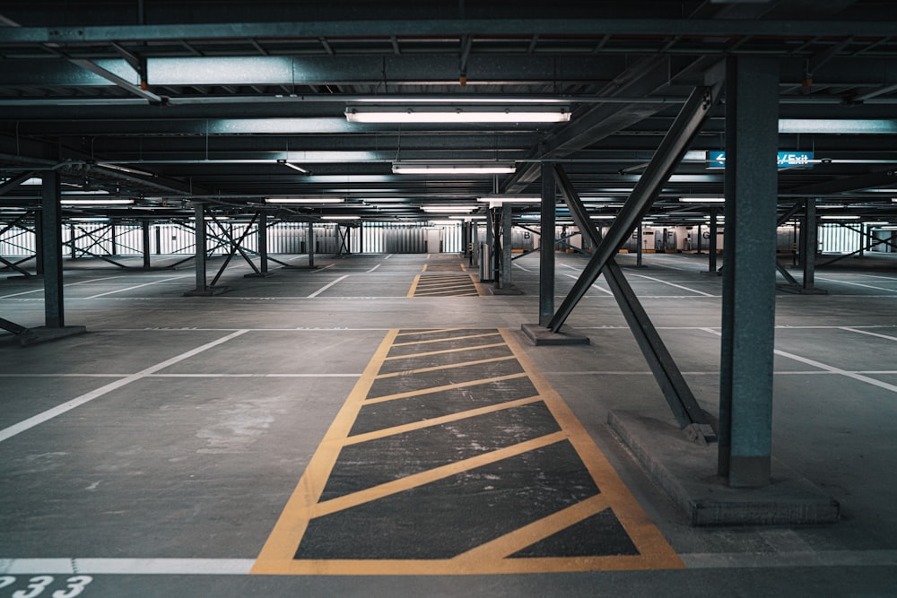 black and yellow wooden floor