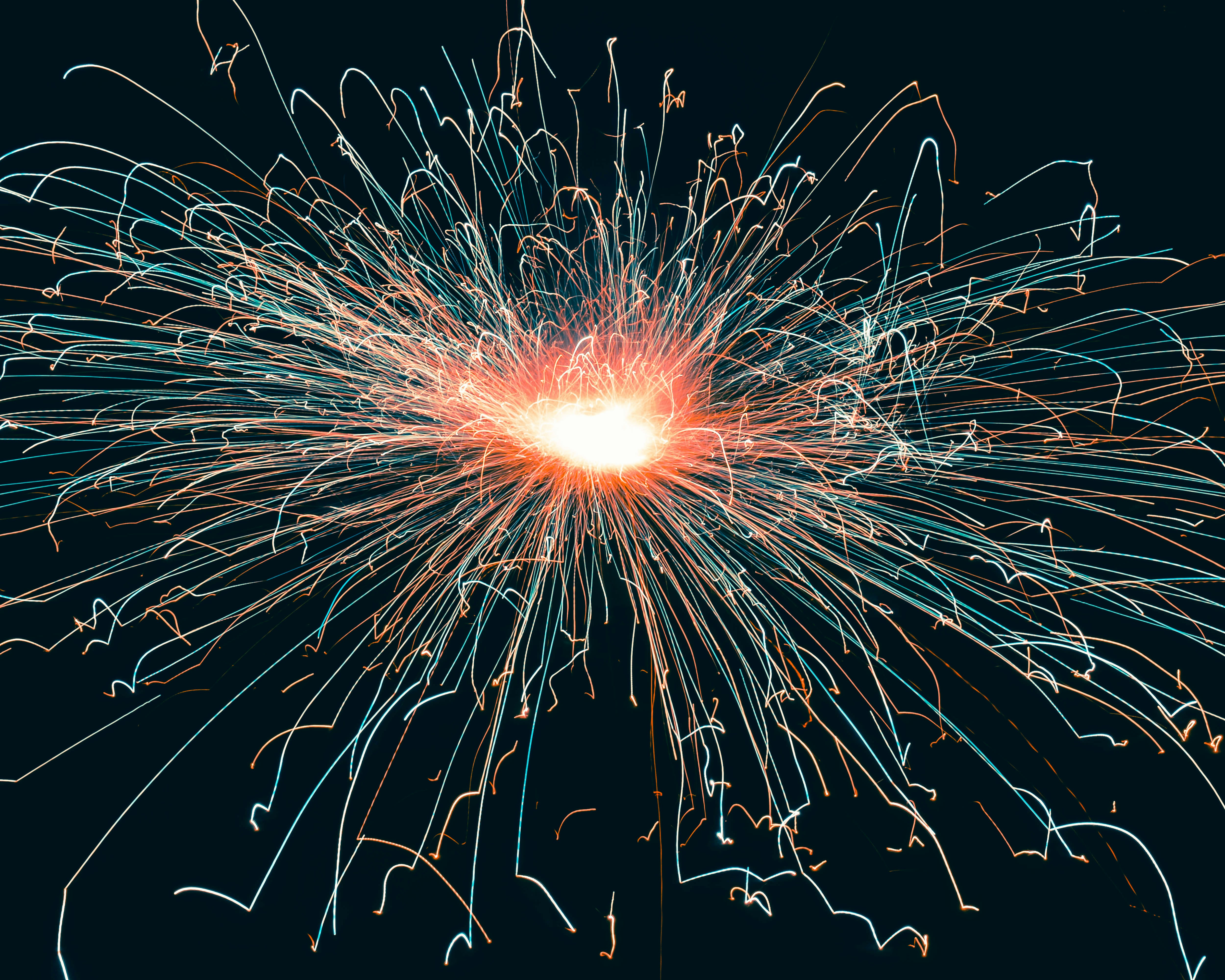 A dark, abstract image showing glowing lines connecting data points on a map, symbolizing hyper-local engagement and first-party data strategies.