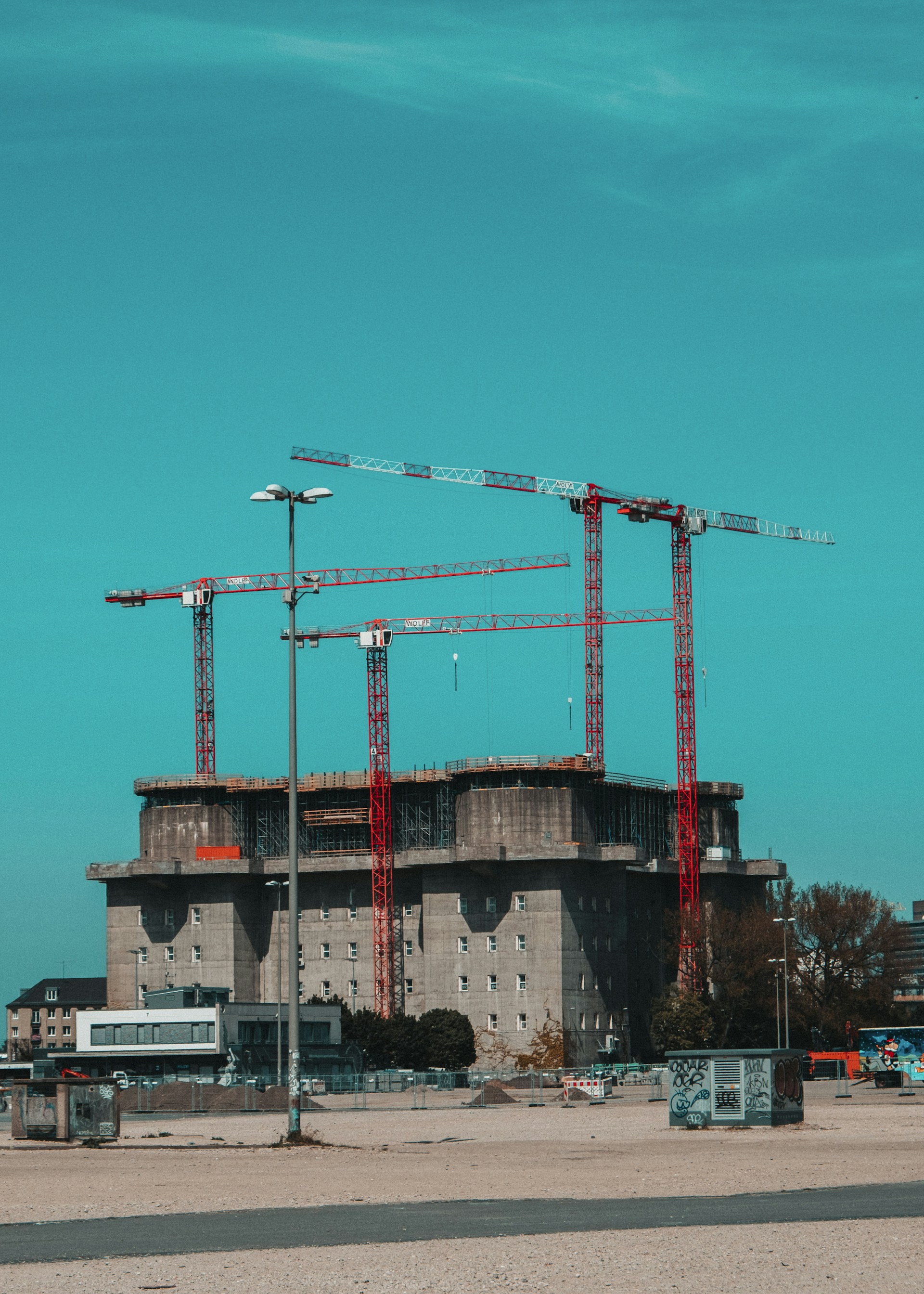 brown concrete building under blue sky during daytime