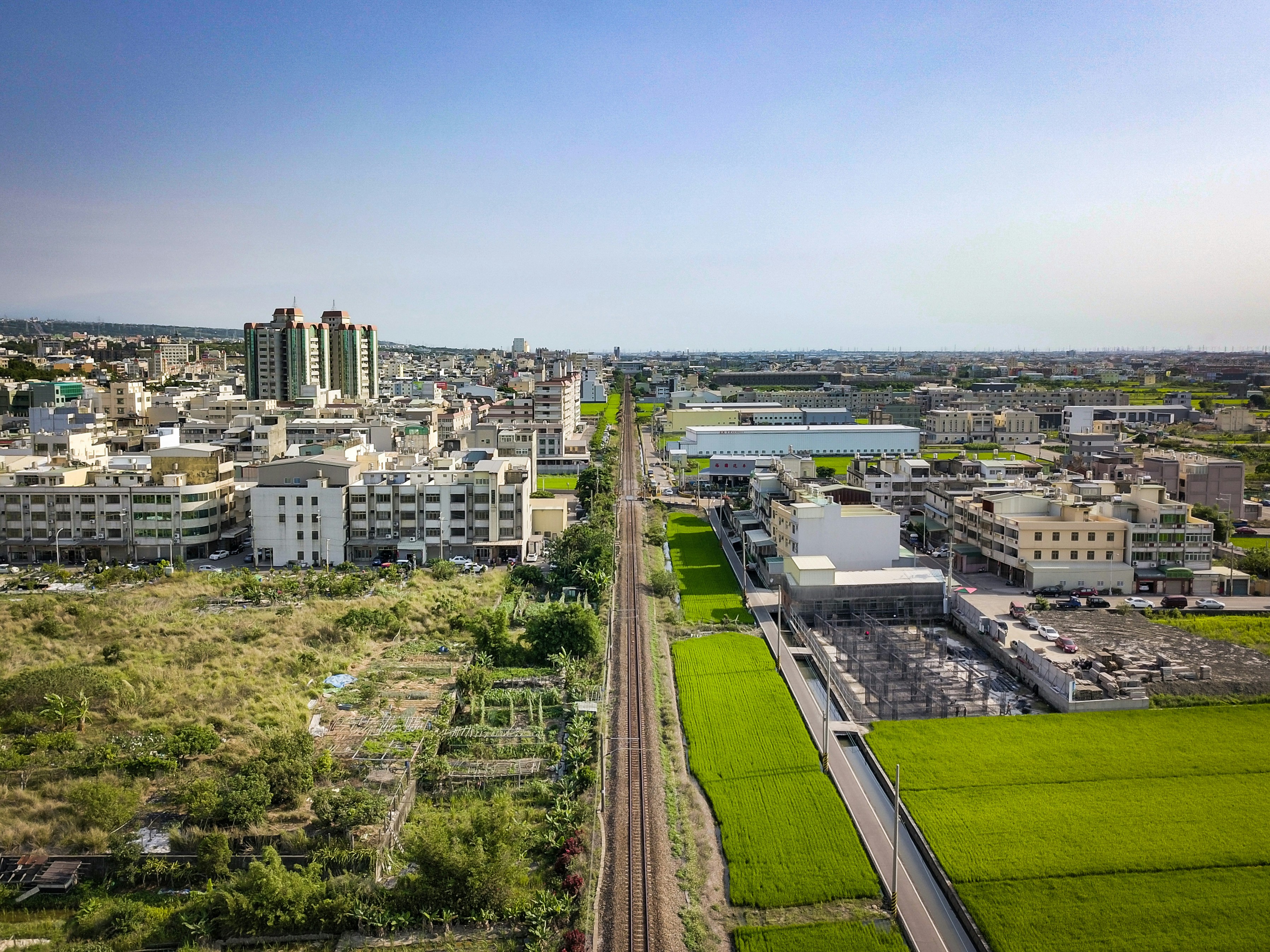 aerial view of city buildings during daytime
