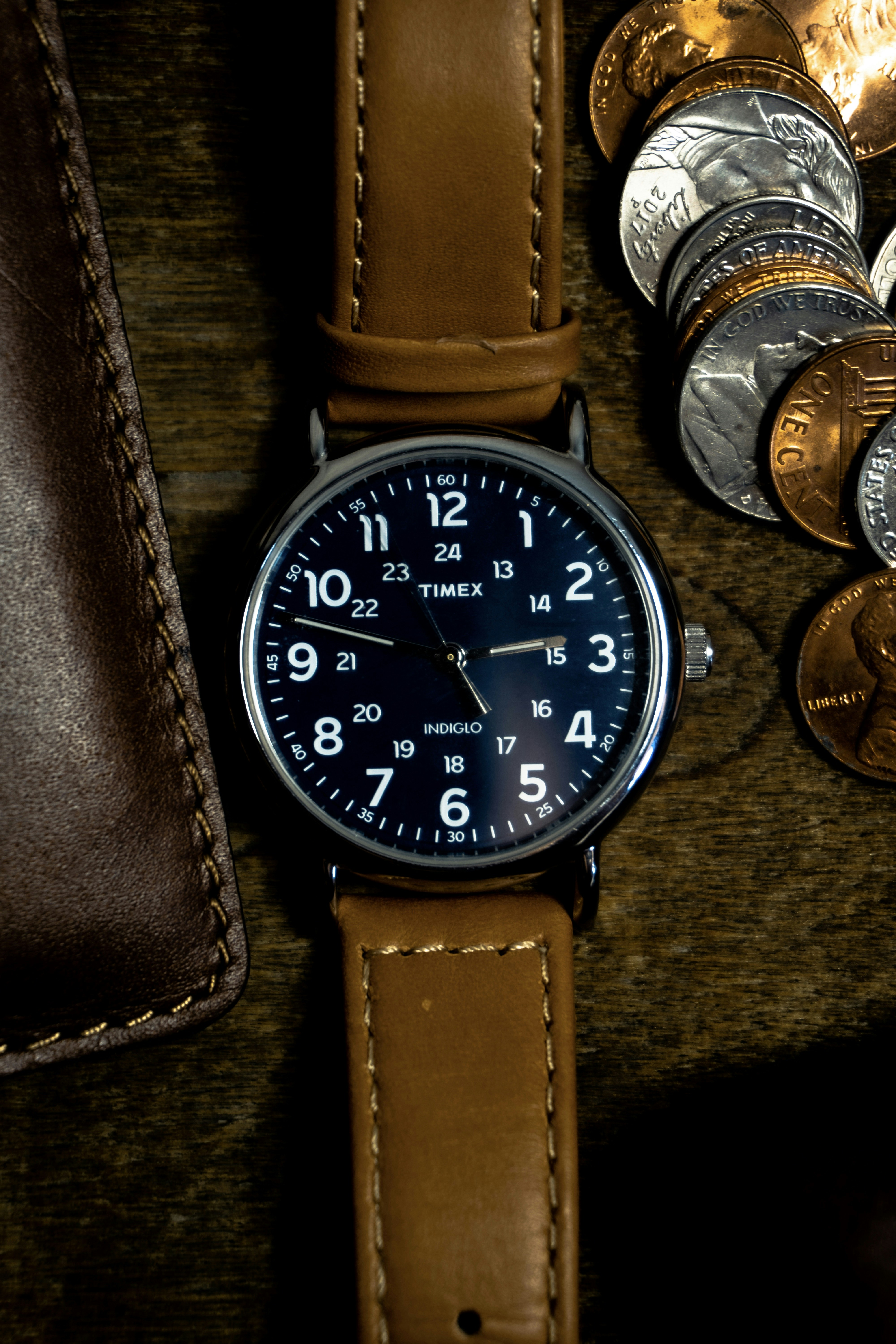 Silver and black round analog watch at 10 10 photo Free Wristwatch Image on Unsplash