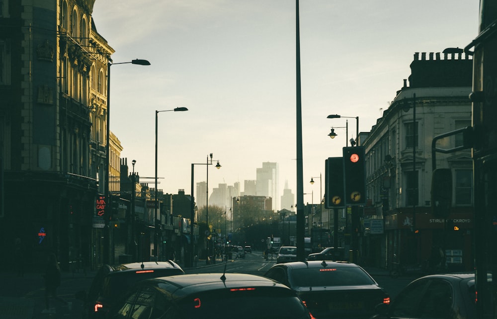 cars on road during daytime