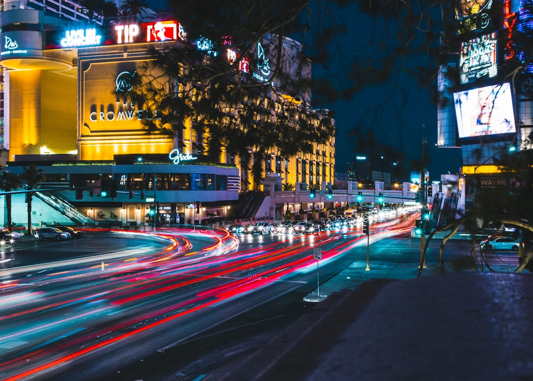 time lapse photography of cars on road during night time