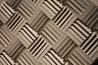 brown wooden blocks on white background