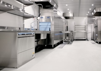 white and black wooden cabinet