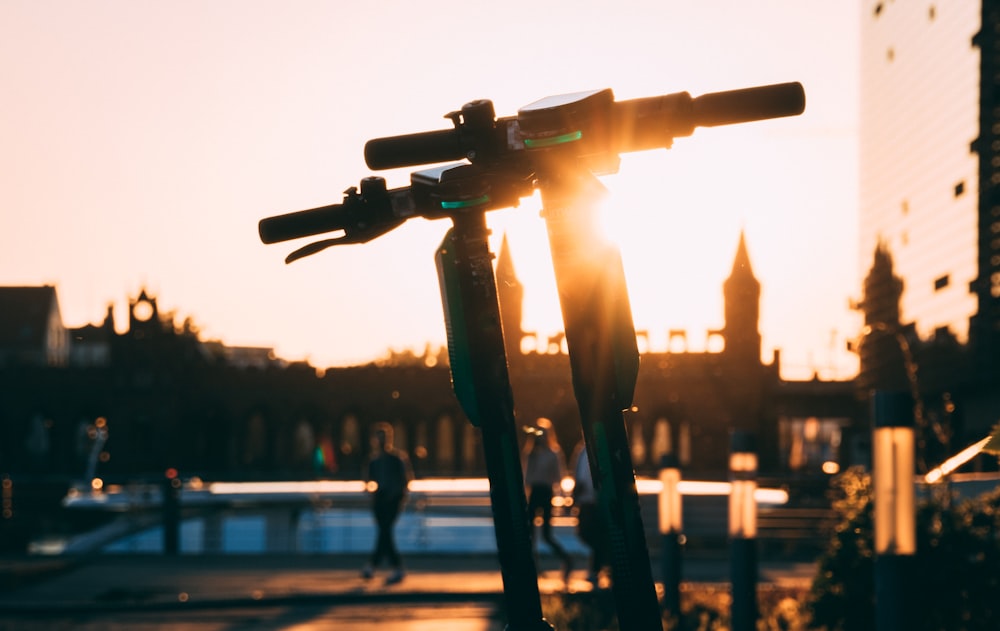 silhouette of a man holding a camera