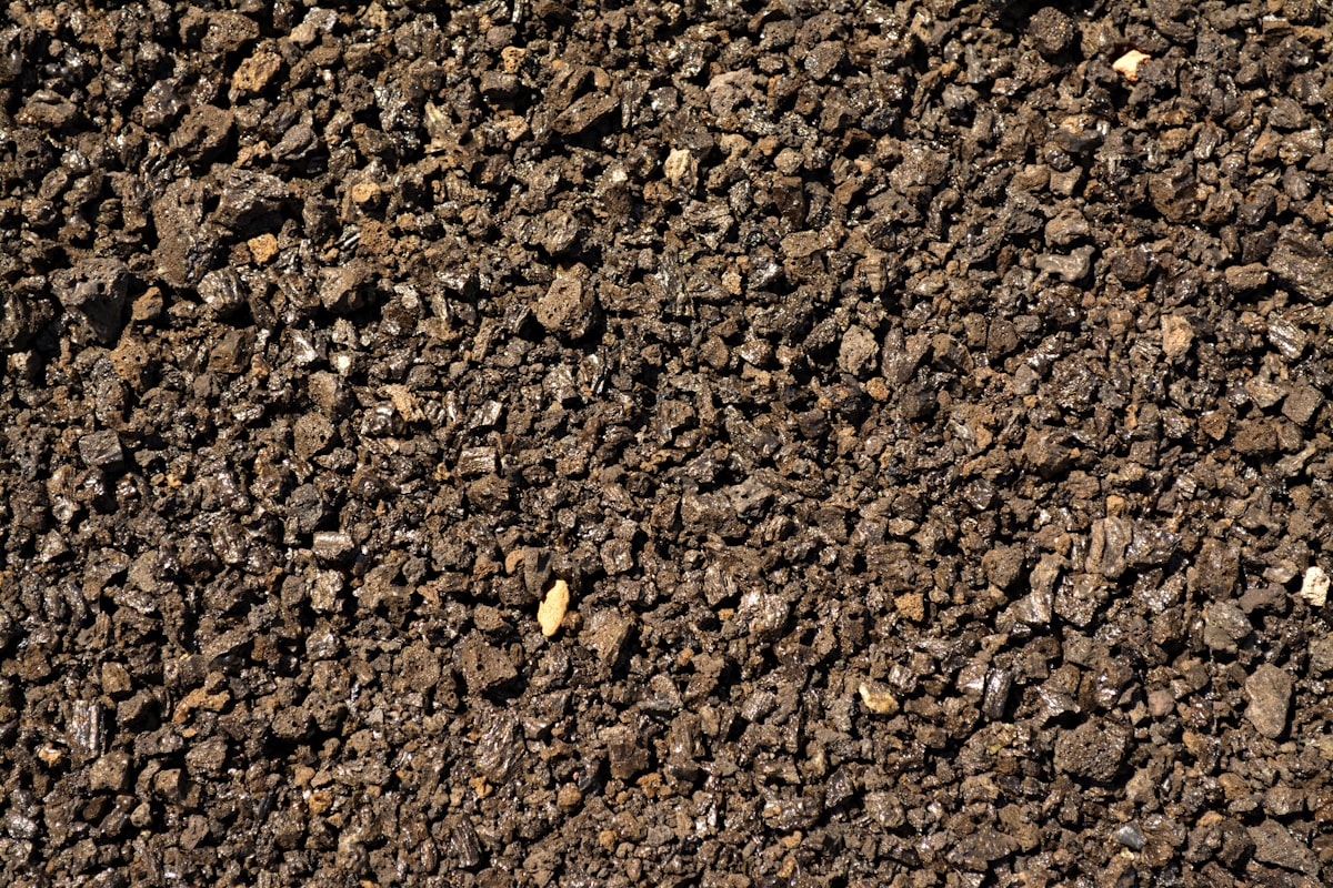 Fill dirt pile staged for delivery on a Cedar City UT job site