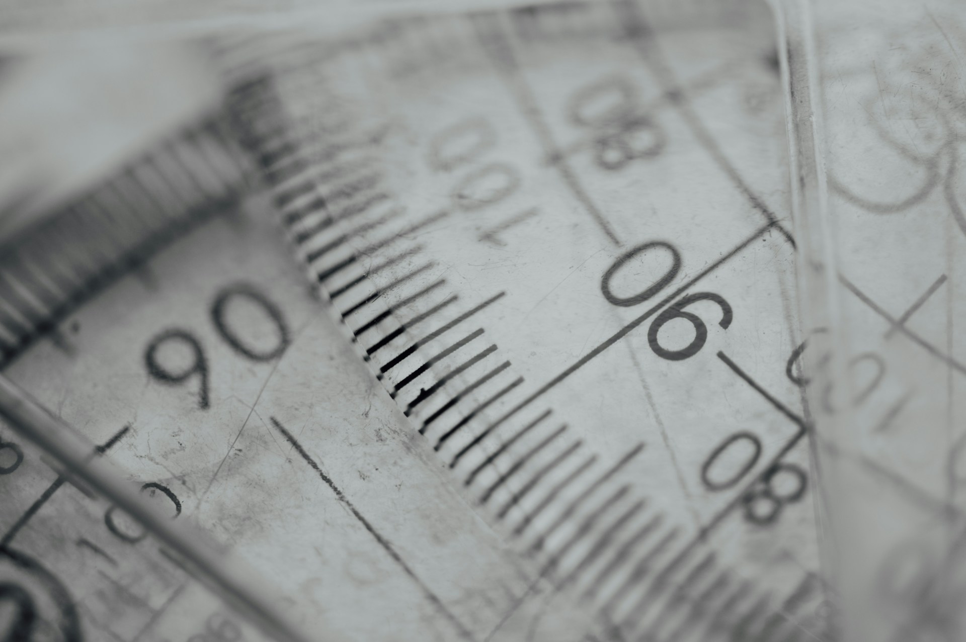 white and black measuring tape