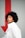 woman in white and red shirt