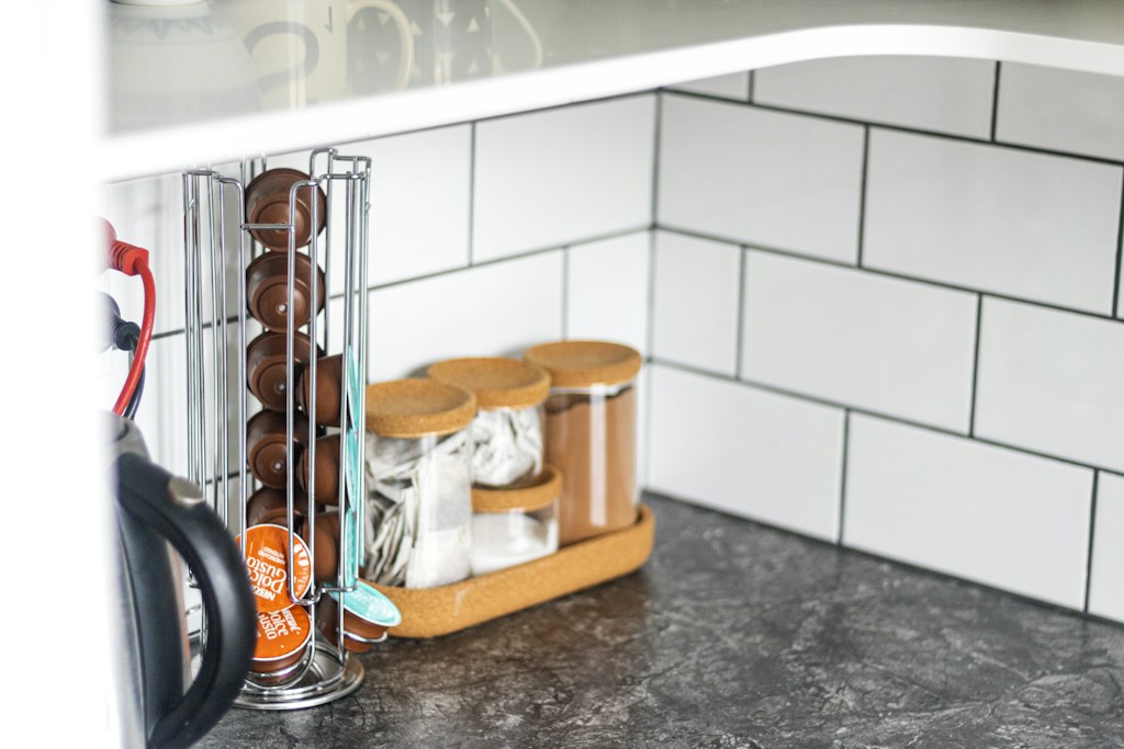 Tile Counter Rack