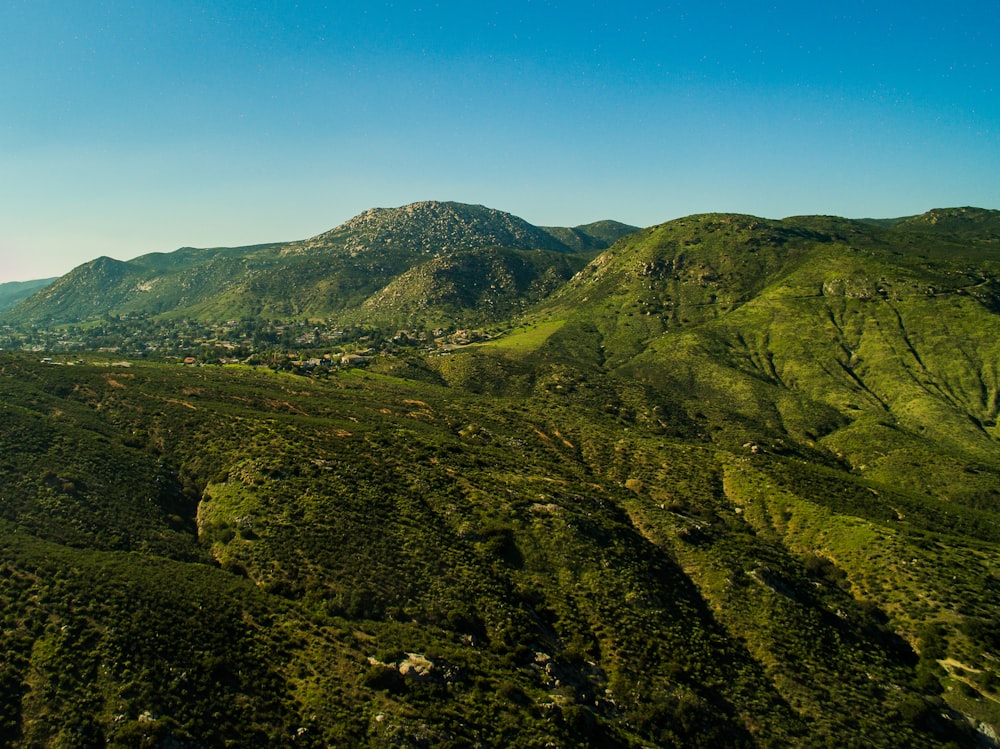 green mountain under blue sky during daytime