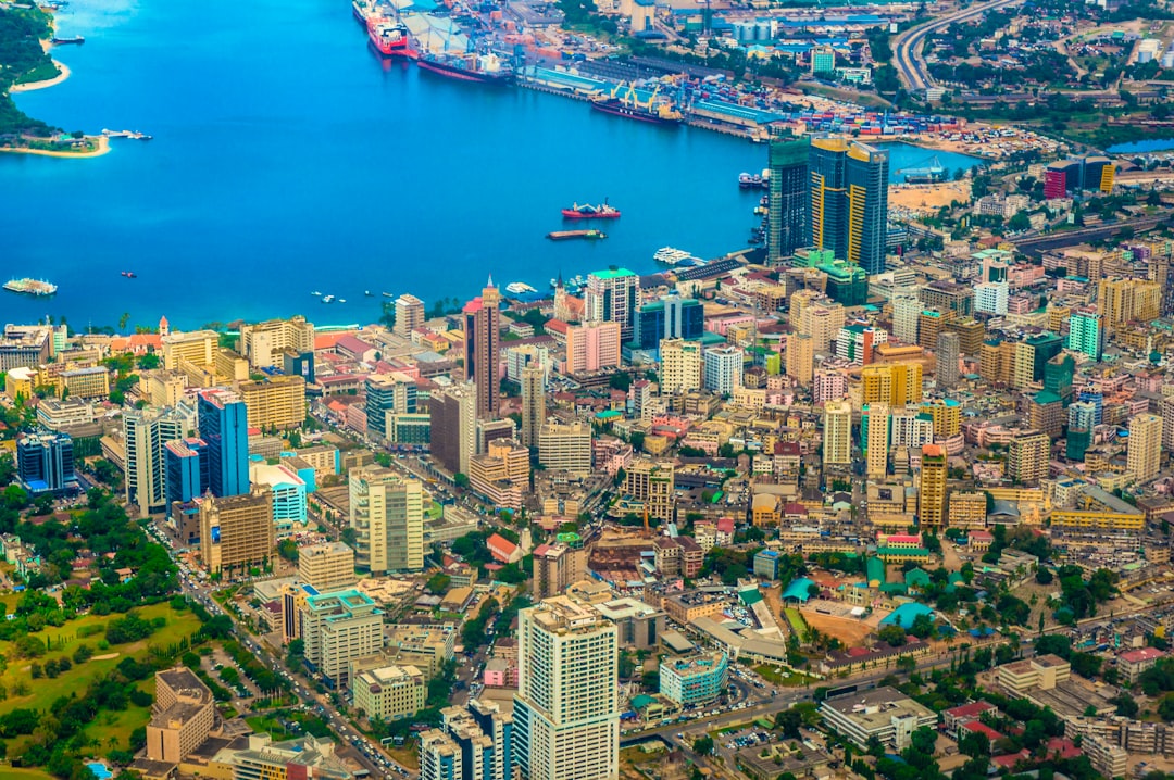 aerial view of city buildings during daytime