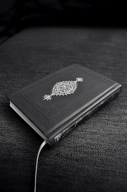 A mystical red and black themed e-book cover featuring esoteric symbols and ancient scripts.