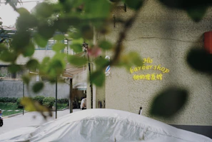 Exterior view of the barbershop with urban art inspired by the soldadinho-do-araripe