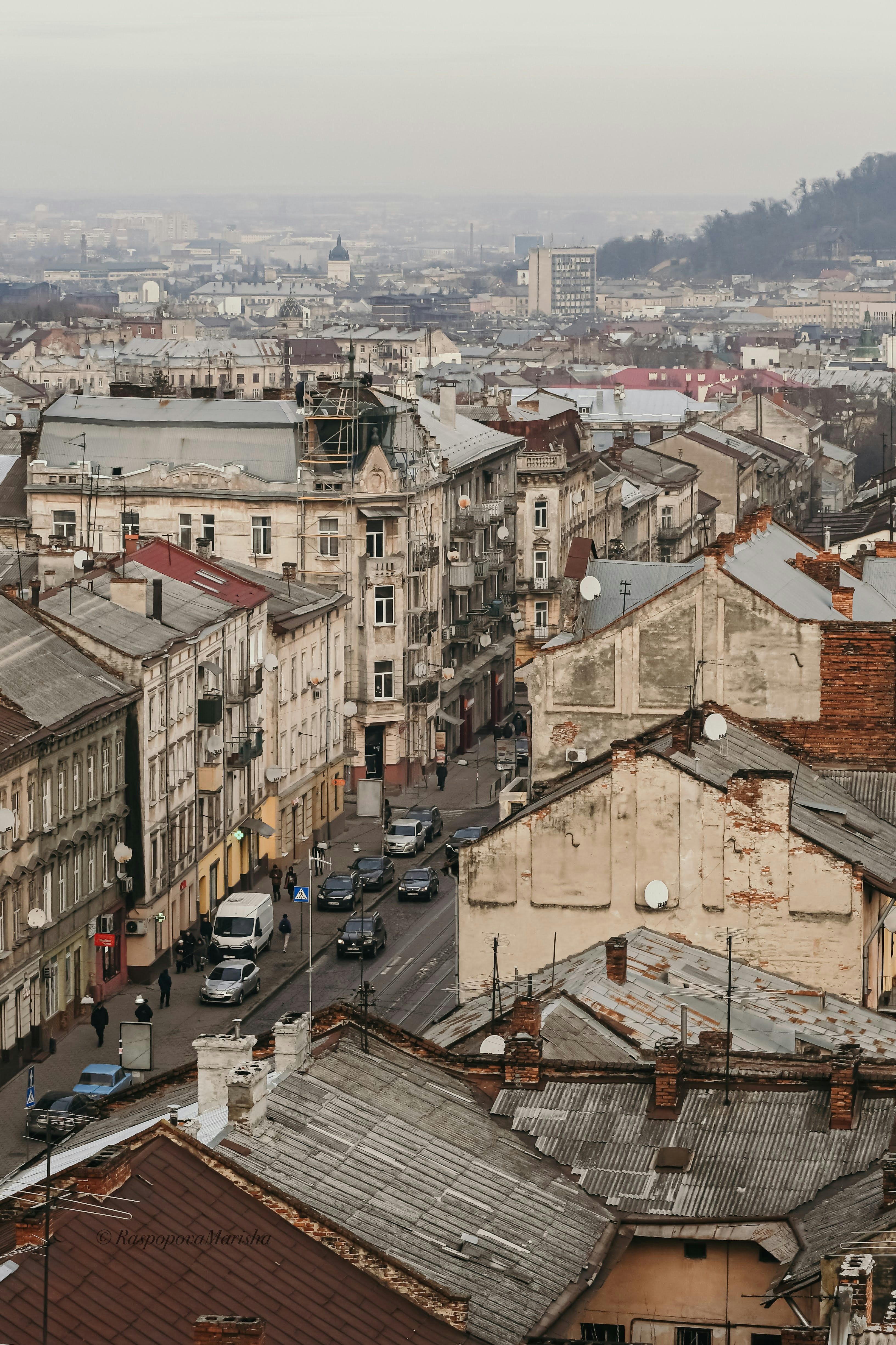 aerial view of city buildings during daytime