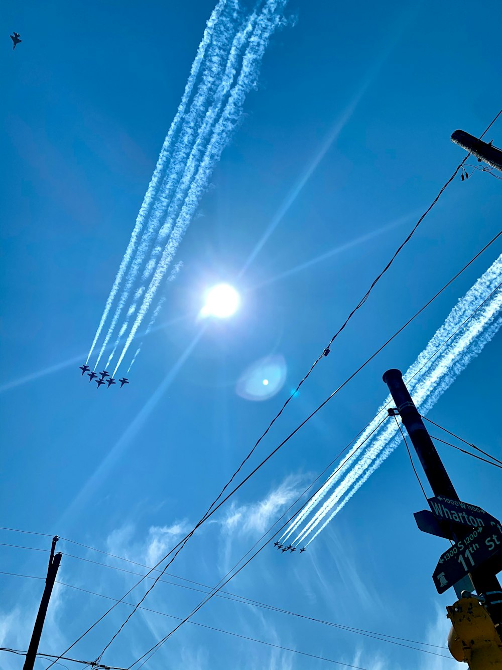 black and white plane on blue sky during daytime