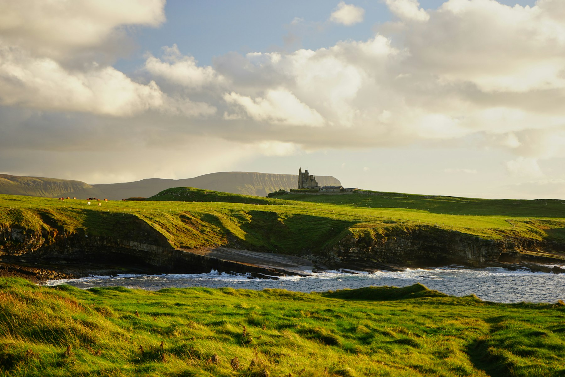 Green Irish countryside